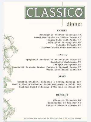  at Classico Italiano in 