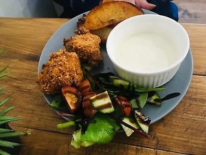 A special selection requested by my aunt who is ill and has a small appetite they were happy to accommodate her 🌟 at Vegan All Sorts in Saltaire