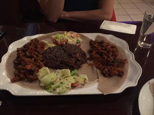 All vegan!  at JD Bar & Restaurant in Annandale