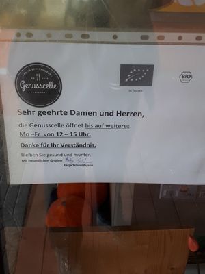 New opening times at Genusscelle in Celle