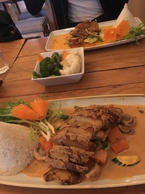 Fake duck! at Huong Que - Görli in Berlin