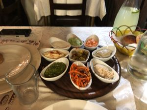 מטבלים מגוונים ומעולים at El Galil in Amirim