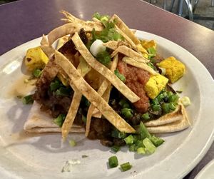Huevos Rancheros  at The Nova Cafe in Bozeman
