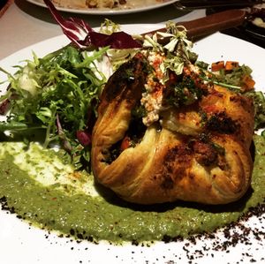 Savory vegan galette at Elf Cafe in Los Angeles