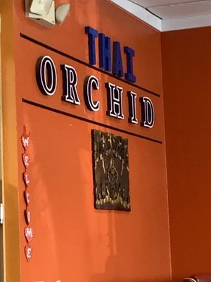 Inside Thai Orchid restaurant  at Thai Orchid in Banning