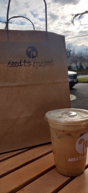 Caramel macchiato at From Seed to Sprout in Fair Haven