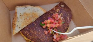 Mexican omelette at From Seed to Sprout in Fair Haven