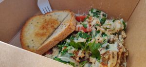 Veggie scramble at From Seed to Sprout in Fair Haven