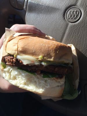 California Burger at E Burger in Columbus