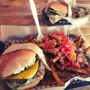 Eden Burger   at E Burger in Columbus