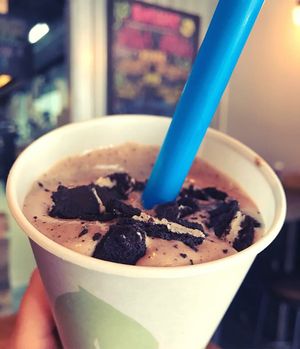 Cookies + Cream Shake!  at E Burger in Columbus