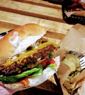 Saucy   at E Burger in Columbus