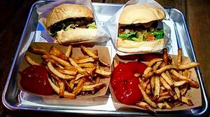 Double fries at E Burger in Columbus