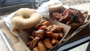 Breakfast at E Burger in Columbus