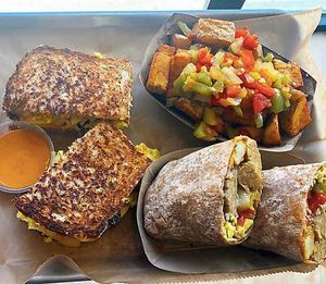 Brunch at E Burger in Columbus