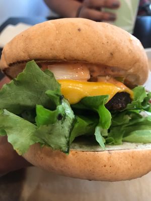 yummm at E Burger in Columbus