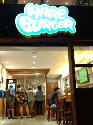 Entrance at Hareburger in Sao Paulo