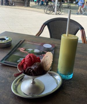   at Eiscafe Venezia in Dresden
