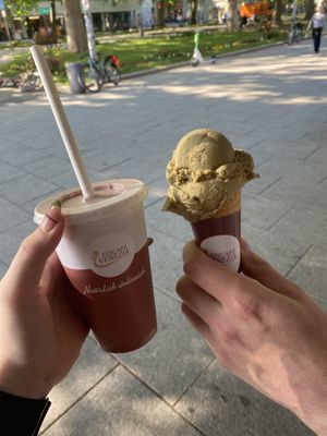   at Eiscafe Venezia in Dresden