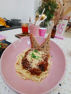 Spaghetti Bolognese at Kynd Community - Seminyak in Seminyak