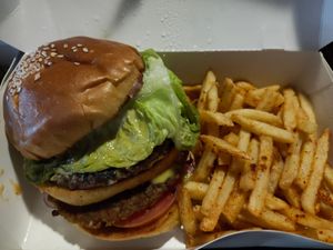 Big Mac for my mom at Kynd Community - Seminyak in Seminyak