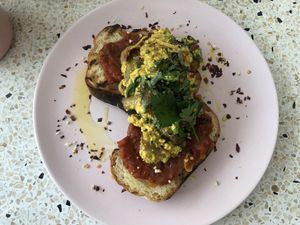 Italian scramble  at Kynd Community - Seminyak in Seminyak