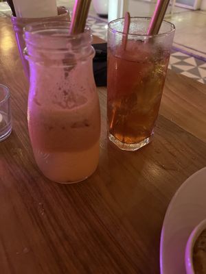 Tropical juice and iced tea  at Kynd Community - Seminyak in Seminyak