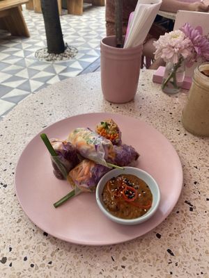 Rice paper rolls  at Kynd Community - Seminyak in Seminyak