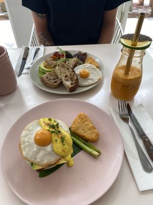 Big breakfast and beacon Benedict   at Kynd Community - Seminyak in Seminyak