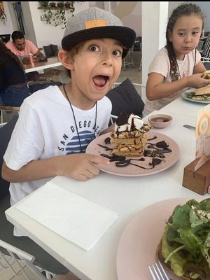 Happy camper.. 😂  at Kynd Community - Seminyak in Seminyak