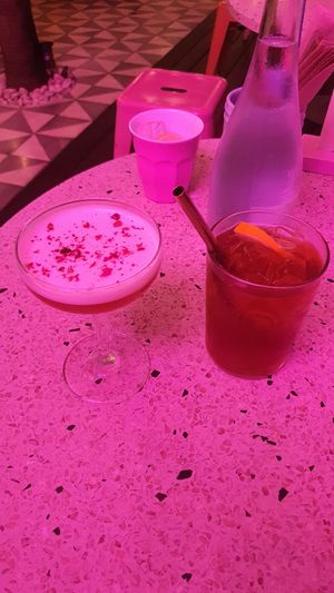 Amaretto sour and ice tea at Kynd Community - Seminyak in Seminyak