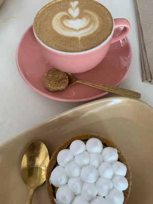 Coffee and lemon tart again ……  at Kynd Community - Seminyak in Seminyak