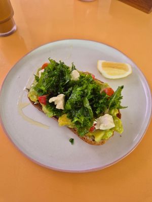 Avo toast at Kynd Community - Seminyak in Seminyak