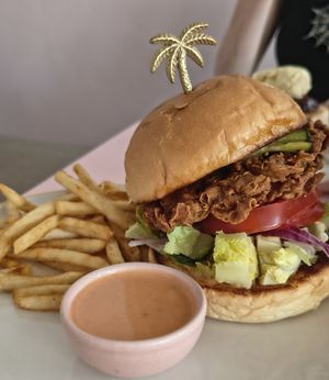 Cheeken burger 🍔 at Kynd Community - Seminyak in Seminyak