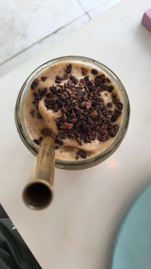 Protein smoothie! Super thick and yum at Kynd Community - Seminyak in Seminyak