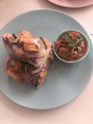 Rice paper rolls  at Kynd Community - Seminyak in Seminyak