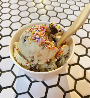 Ice cream from next door at Kynd Community - Seminyak in Seminyak