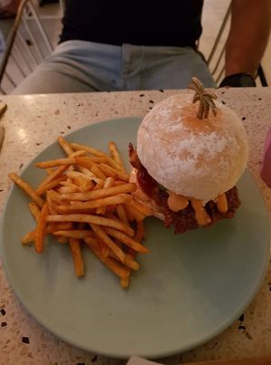 Schnitzel Burger  at Kynd Community - Seminyak in Seminyak