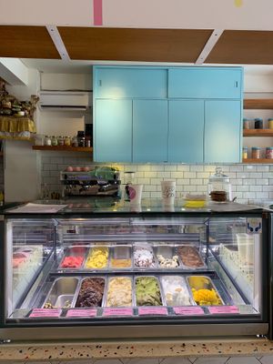 rotating ice cream flavours with coconut or soy milk base at Kynd Community - Seminyak in Seminyak