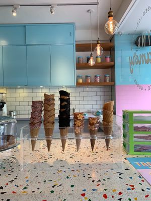 gluten free cones (except oreo) at Kynd Community - Seminyak in Seminyak