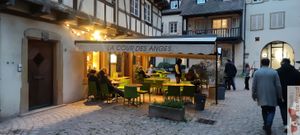 Facade at La Cour des Anges in Colmar