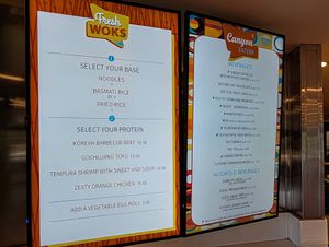  at Canyon Lodge Cafeteria in Yellowstone National Park