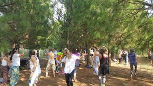 silent disco at vegan food fair pretoria at Vegan Food Fair SA in Pretoria