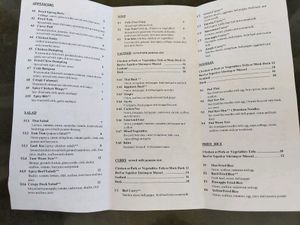 Full Menu at Thai Hut - Food Stand in Yonkers