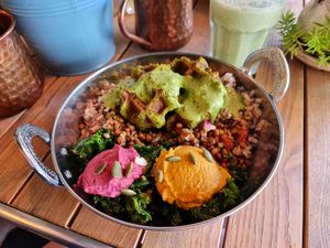 Bedouin bowl at Buddha Bowl Cafe in Newtown