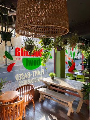  at Buddha Bowl Cafe in Newtown