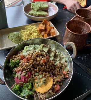 Bedouin Bowl  at Buddha Bowl Cafe in Newtown