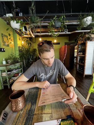   at Buddha Bowl Cafe in Newtown