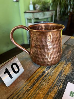 Complimentary water in cool tumblers    at Buddha Bowl Cafe in Newtown