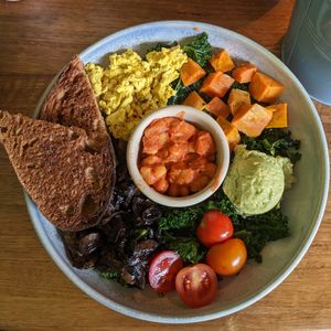  at Buddha Bowl Cafe in Newtown